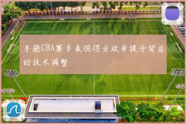 李骁CBA赛季表现得分效率提升背后的技术调整