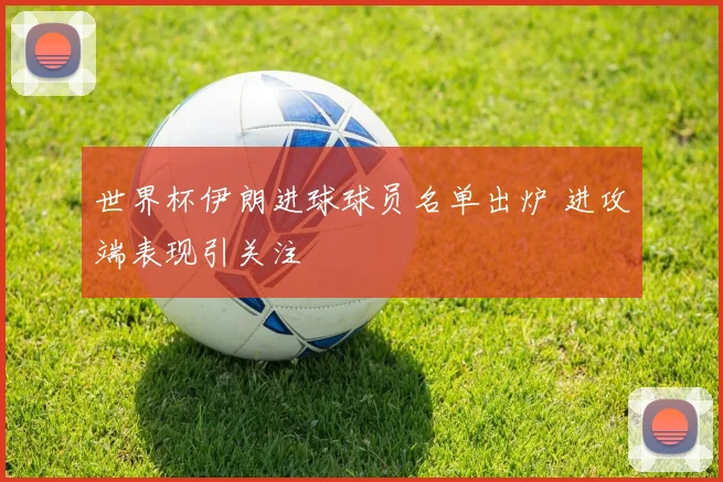 世界杯伊朗进球球员名单出炉 进攻端表现引关注